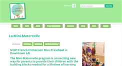 Desktop Screenshot of jardinenfants.com